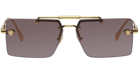 versace rimless 58mm sunglasses|Versace rimless glasses men's.